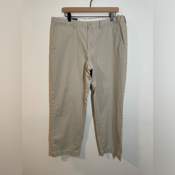 Polo Ralph Lauren Other - Vintage Polo Ralph Lauren Preston Pant Men’s 38x30 Tan Khaki Preppy Chino